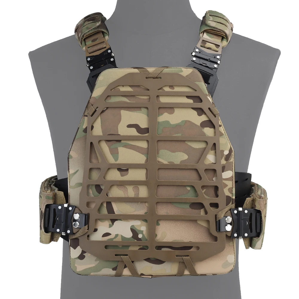 Tactical Plate Frame Modular Vest Lightweight PFM S&S2.0 Quick Release Clasp Plate Carrier Paintball Airsoft Equipment
Tactical Plate Frame Modular Vest Lightweight PFM S&S2.0 Quick Release Clasp Plate Carrier Paintball Airsoft Equipment