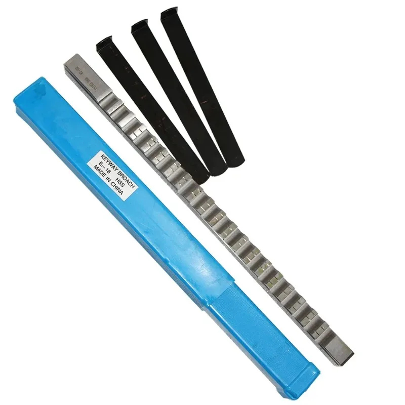 Push-Type Keyway Broach, 16mm E Metric Sized HSS Broach Cutting Tool with Shim for CNC Machine 
Push-Type Keyway Broach, 16mm E Metric Sized HSS Broach Cutting Tool with Shim for CNC Machine