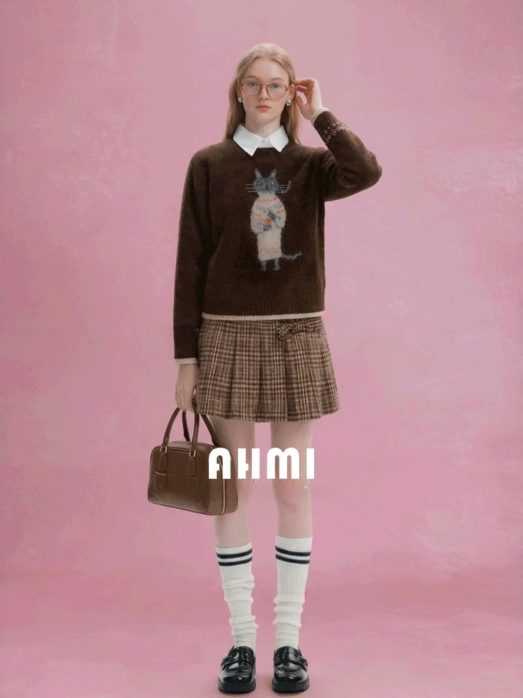 AHMI Wool Blend Knitted Sweater Motif Embroidery Layering Design Winter Faionable Girls' Clothing Warm round Ne Long ...
AHMI Wool Blend Knitted Sweater Motif Embroidery Layering Design Winter Faionable Girls' Clothing Warm round Ne Long ...