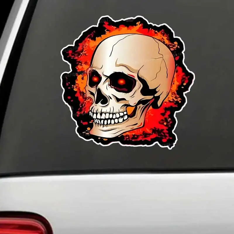 Burning Skeleton Car Sticker Waterproof Vinyl Decal on Bumper Rear Window Laptop Self-adhesive Decal For Car Accessories Y926
Burning Skeleton Car Sticker Waterproof Vinyl Decal on Bumper Rear Window Laptop Self-adhesive Decal For Car Accessories Y926
