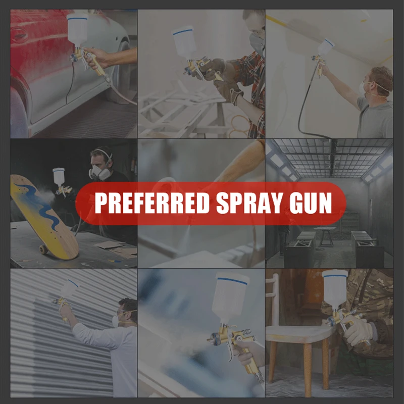 SUTU HVLP 1000 High-Efficiency Spray Gun for Uniformly Fine Oil/Water-Based Coatings at Low Pressure
SUTU HVLP 1000 High-Efficiency Spray Gun for Uniformly Fine Oil/Water-Based Coatings at Low Pressure