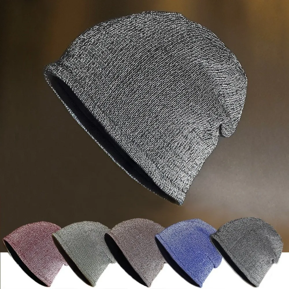 Street Style Night Reflective Hat Solid Color Fleece Lined Warning Beanies Cap Warm Night Jogging Cap
Street Style Night Reflective Hat Solid Color Fleece Lined Warning Beanies Cap Warm Night Jogging Cap