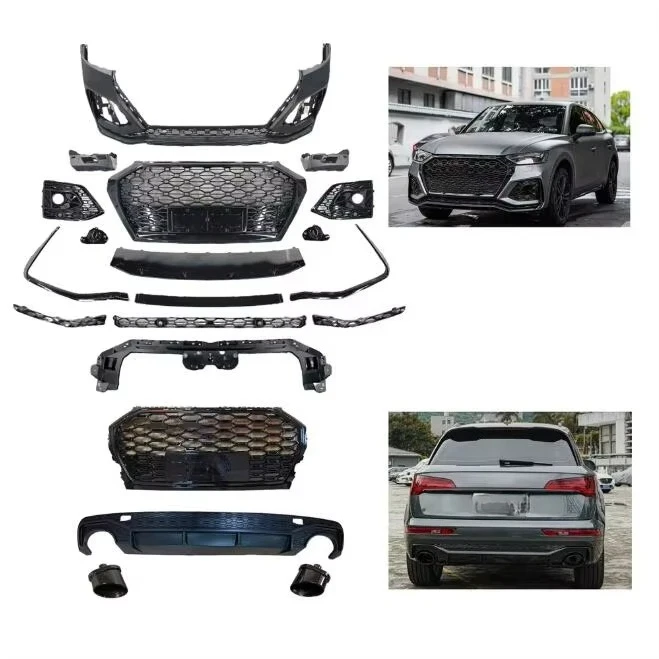 STLF For Audis Q5 Upgrade RSQ5 Front and Rear Bumper Assembly Including Grille Body Kits 2021-2023 Year
STLF For Audis Q5 Upgrade RSQ5 Front and Rear Bumper Assembly Including Grille Body Kits 2021-2023 Year