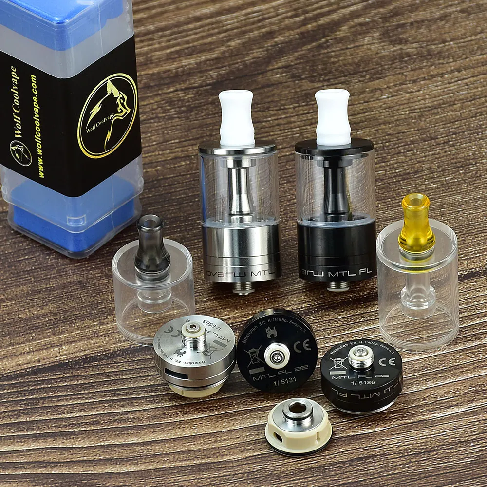 Dvarw MTL FL RTA 22mm Single Coil Rebuildable Tank with 316SS Airflow and 11 AFC Inserts, Compatible with Kayfun X MTL RTA
Dvarw MTL FL RTA 22mm Single Coil Rebuildable Tank with 316SS Airflow and 11 AFC Inserts, Compatible with Kayfun X MTL RTA