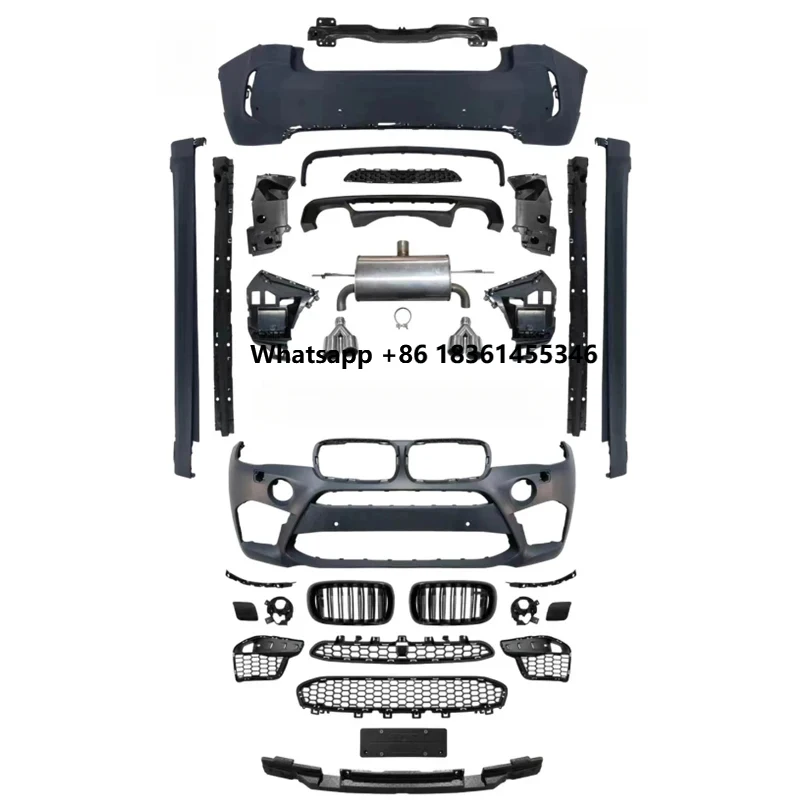 For sF16 LCI 2013 2014 2015 2016 2017 2018 Car Bumpers Front Rear Upgrade X6M Body Kit
For sF16 LCI 2013 2014 2015 2016 2017 2018 Car Bumpers Front Rear Upgrade X6M Body Kit