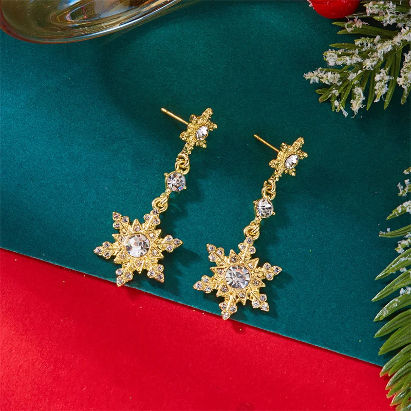 Trendy Christmas Zirconia Snow Earrings for Women Delicate Luxurious Imitation Pearl Pendant Earrings Holiday Party Jewelry Gift
Trendy Christmas Zirconia Snow Earrings for Women Delicate Luxurious Imitation Pearl Pendant Earrings Holiday Party Jewelry Gift