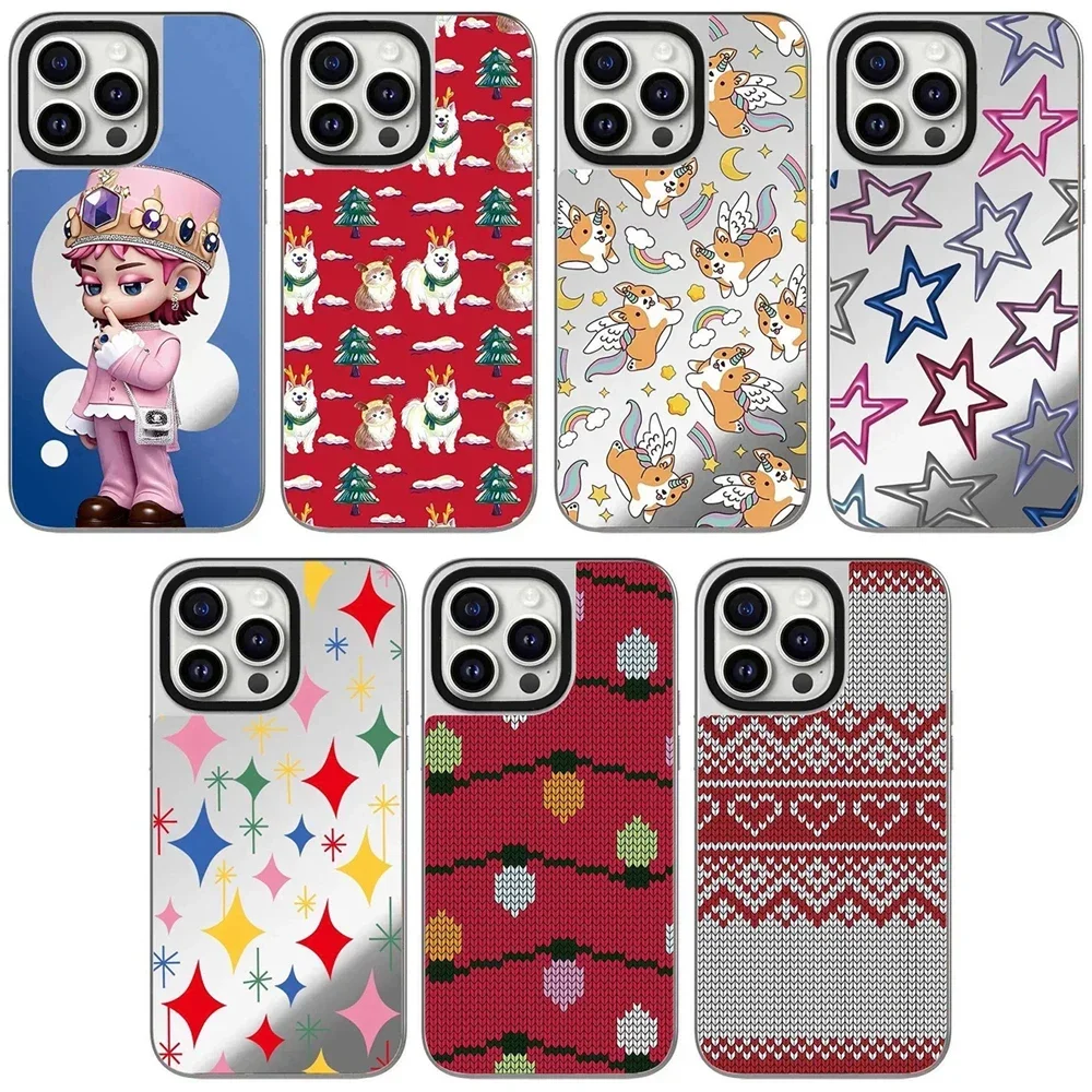Christmas Star Silver Border Mirror iPhone 12 13 14 15 16 Pro Max Case - Protective iPhone Case with MagSafe
Christmas Star Silver Border Mirror iPhone 12 13 14 15 16 Pro Max Case - Protective iPhone Case with MagSafe