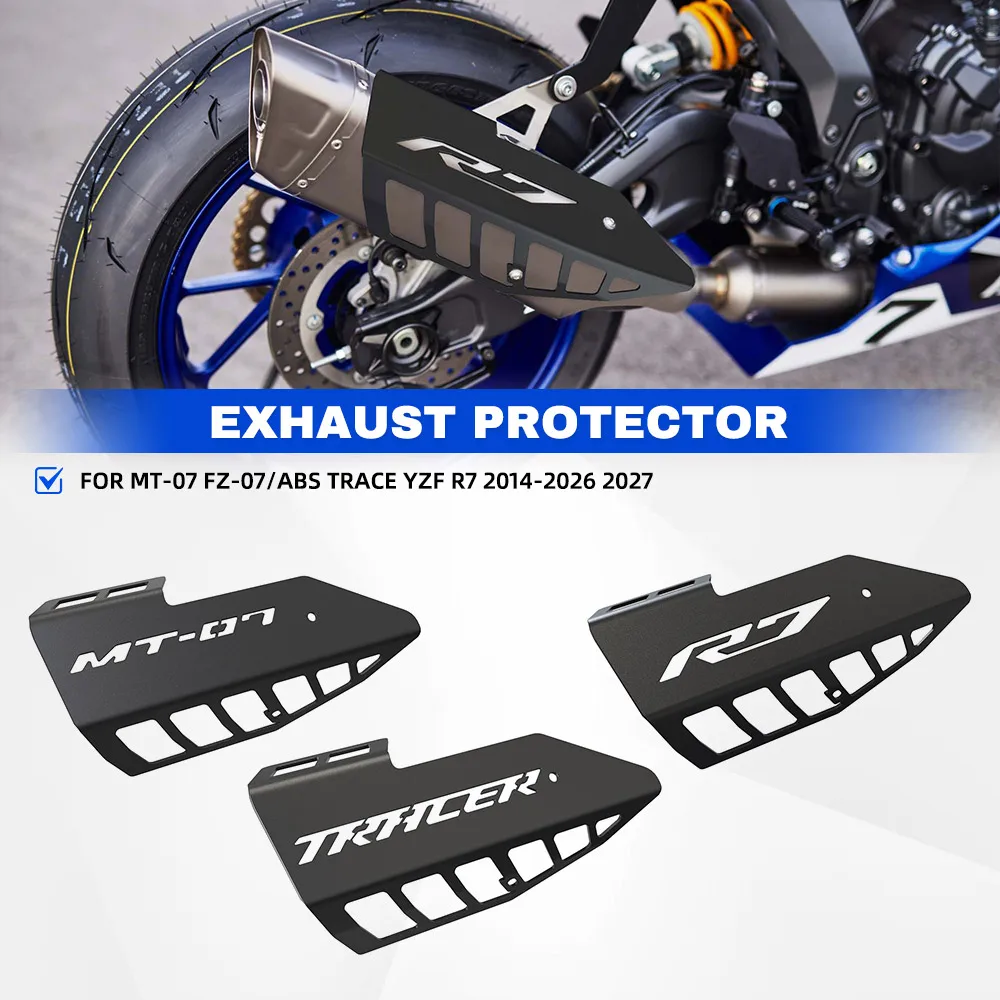 For YAMAHA MT-07 FZ-07/ABS TRACE YZF R7 2014 - 2024 2025 2026 2027 Moto Exhaust Muffler Pipe Heat Shield Flame Cover Heel Guard
For YAMAHA MT-07 FZ-07/ABS TRACE YZF R7 2014 - 2024 2025 2026 2027 Moto Exhaust Muffler Pipe Heat Shield Flame Cover Heel Guard