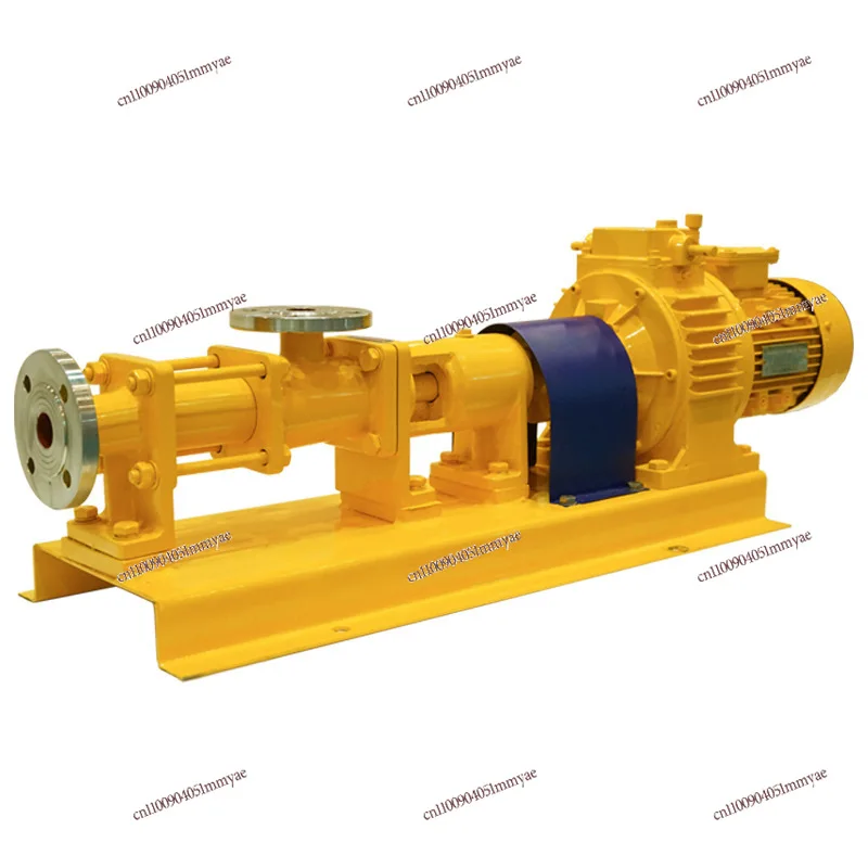 G type single screw pump stepless speed filter press feeding pump stainless steel motor
G type single screw pump stepless speed filter press feeding pump stainless steel motor