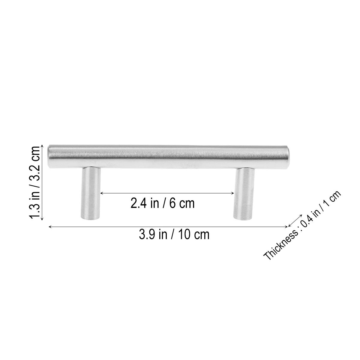 10 pcs Steel Cabinet H les Durable Anti Stainless Steel Rust Perfect T Shape for Drawer Furniture Hardware
10 pcs Steel Cabinet H les Durable Anti Stainless Steel Rust Perfect T Shape for Drawer Furniture Hardware