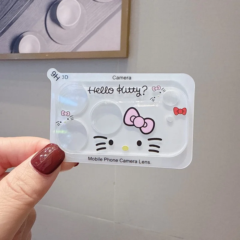 Sanrio Hello Kitty Cartoon Camera Lens Protector 9H HD Anti-Scratch Tempered Glass for iPhone 16 15 14 13 12 11 ProMax Mini Plus Sanrio Hello Kitty Cartoon Camera Lens Protector 9H HD Anti-Scratch Tempered Glass for iPhone 16 15 14 13 12 11 ProMax Mini Plus