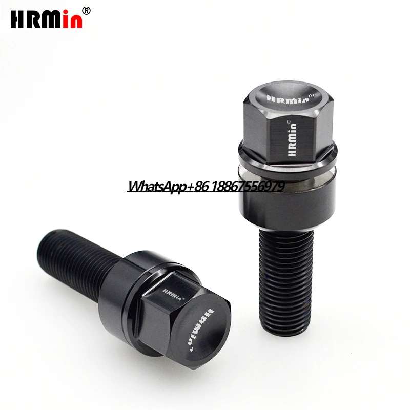 HRMin Gr5 titanium ball seat black Wheel Bolts Hub Auto Wheel Bolt titanium bolt for Porsche M14X1.5*30mm for racing car
HRMin Gr5 titanium ball seat black Wheel Bolts Hub Auto Wheel Bolt titanium bolt for Porsche M14X1.5*30mm for racing car