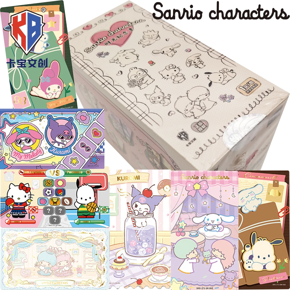 Kabao Original Sanrio Exquisite Craftsmanship Characters Collection Card Highly Beloved Star Family High Quality Cards Fun Gifts
Kabao Original Sanrio Exquisite Craftsmanship Characters Collection Card Highly Beloved Star Family High Quality Cards Fun Gifts