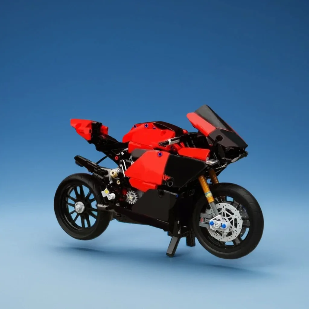 665pcs MOC Superbike Series KWR Ducatier Panigaled V4R Superbike Racing Style DIY Model Building Blocks Birthday Toys Gift
665pcs MOC Superbike Series KWR Ducatier Panigaled V4R Superbike Racing Style DIY Model Building Blocks Birthday Toys Gift
