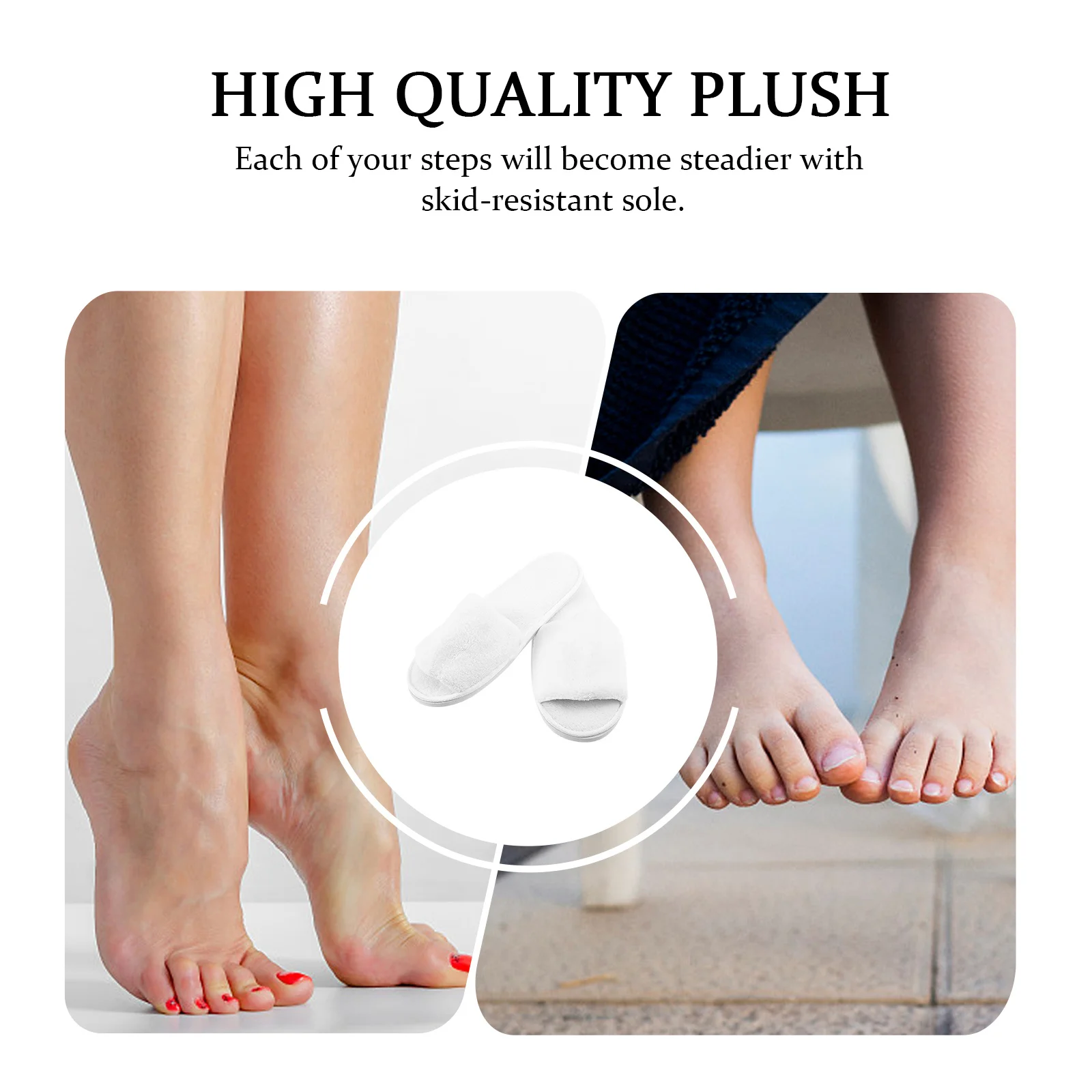 8 пар прочных нескользящих тапочек из кораллового флиса, чисто белые, удобные, дышащие, для дома, с толстой подошвой
8 пар прочных нескользящих тапочек из кораллового флиса, чисто белые, удобные, дышащие, для дома, с толстой подошвой