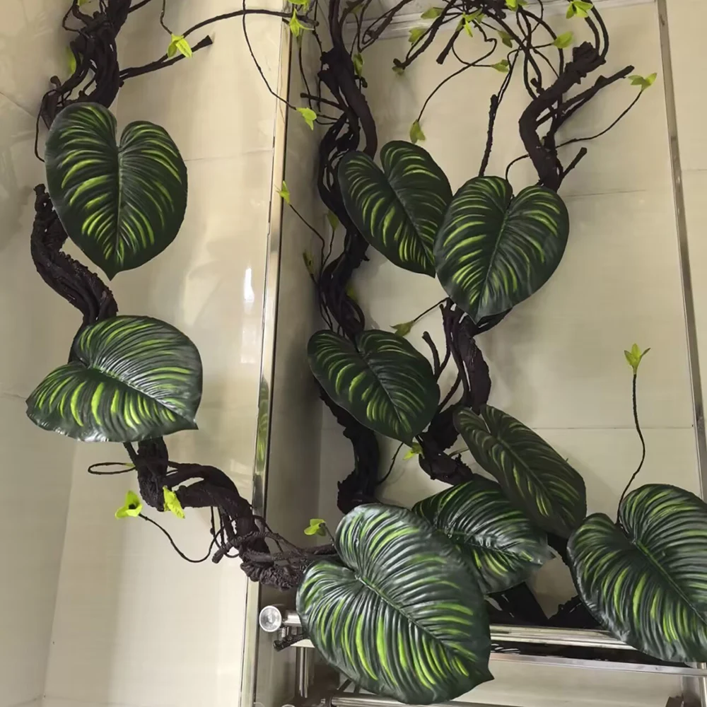 3 piece /Set Artificial Vine Simulated Rattan Green Leaf Bent Landscape Plants US Warehouse Delivery
3 piece /Set Artificial Vine Simulated Rattan Green Leaf Bent Landscape Plants US Warehouse Delivery