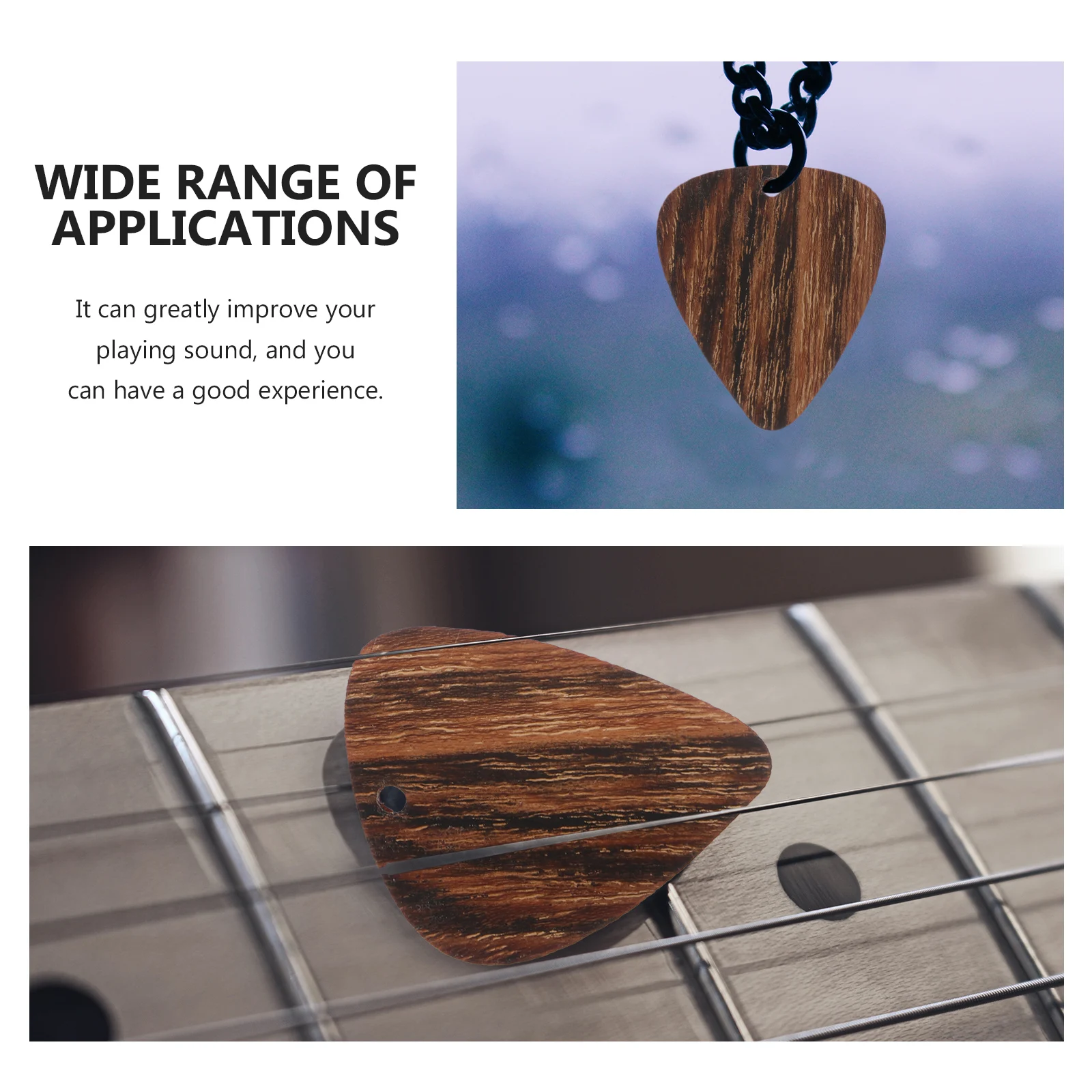 Wooden Pendant Guitar Accessory Picks Musical Instrument Accessories Bass Finger Picker
Wooden Pendant Guitar Accessory Picks Musical Instrument Accessories Bass Finger Picker