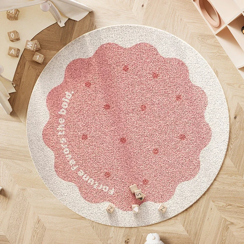 Kids Room Carpet Round Rug Cute Imitation Cashmere Blanket Bedroom Bedside Rugs Reading Area Play Baby Crawling Floor Mat Ковер
Kids Room Carpet Round Rug Cute Imitation Cashmere Blanket Bedroom Bedside Rugs Reading Area Play Baby Crawling Floor Mat Ковер