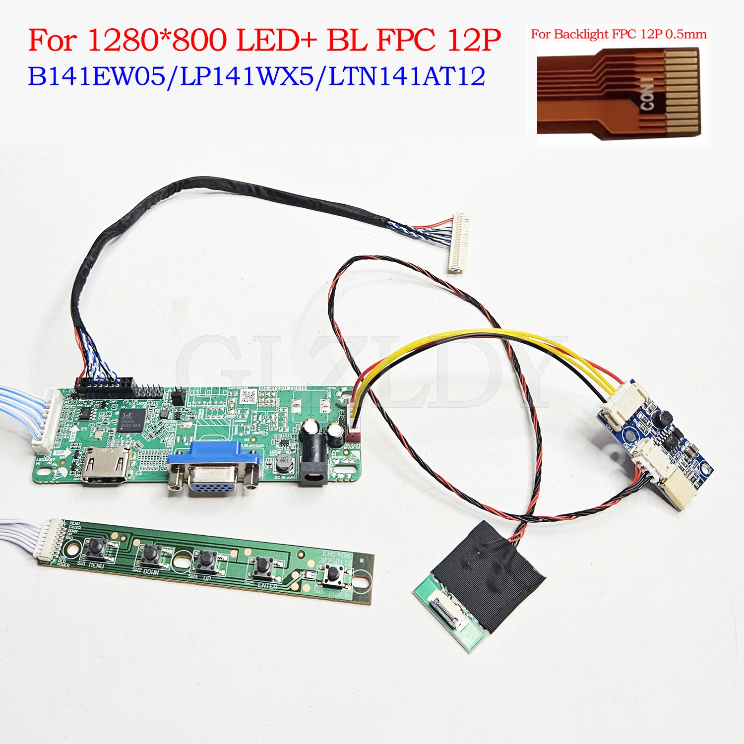 Комплект платы контроллера ЖК-дисплея для LP141WX5-TLN1 LTN141AT12-001 B141EW05 V2 HDMI + VGA 1280*800 LED FPC 12P Плата драйвера экрана ноутбука
Комплект платы контроллера ЖК-дисплея для LP141WX5-TLN1 LTN141AT12-001 B141EW05 V2 HDMI + VGA 1280*800 LED FPC 12P Плата драйвера экрана ноутбука