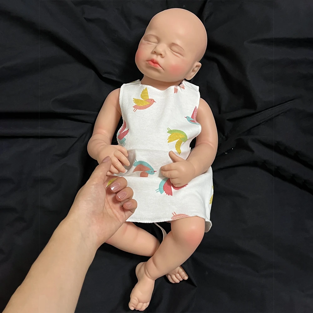 Halloween Xmas Gift Whole Body Silicone Reborn Baby Girl Flexible Newborn Doll Kits Handmade Like A Real Baby Anti-Stress Toys
Halloween Xmas Gift Whole Body Silicone Reborn Baby Girl Flexible Newborn Doll Kits Handmade Like A Real Baby Anti-Stress Toys