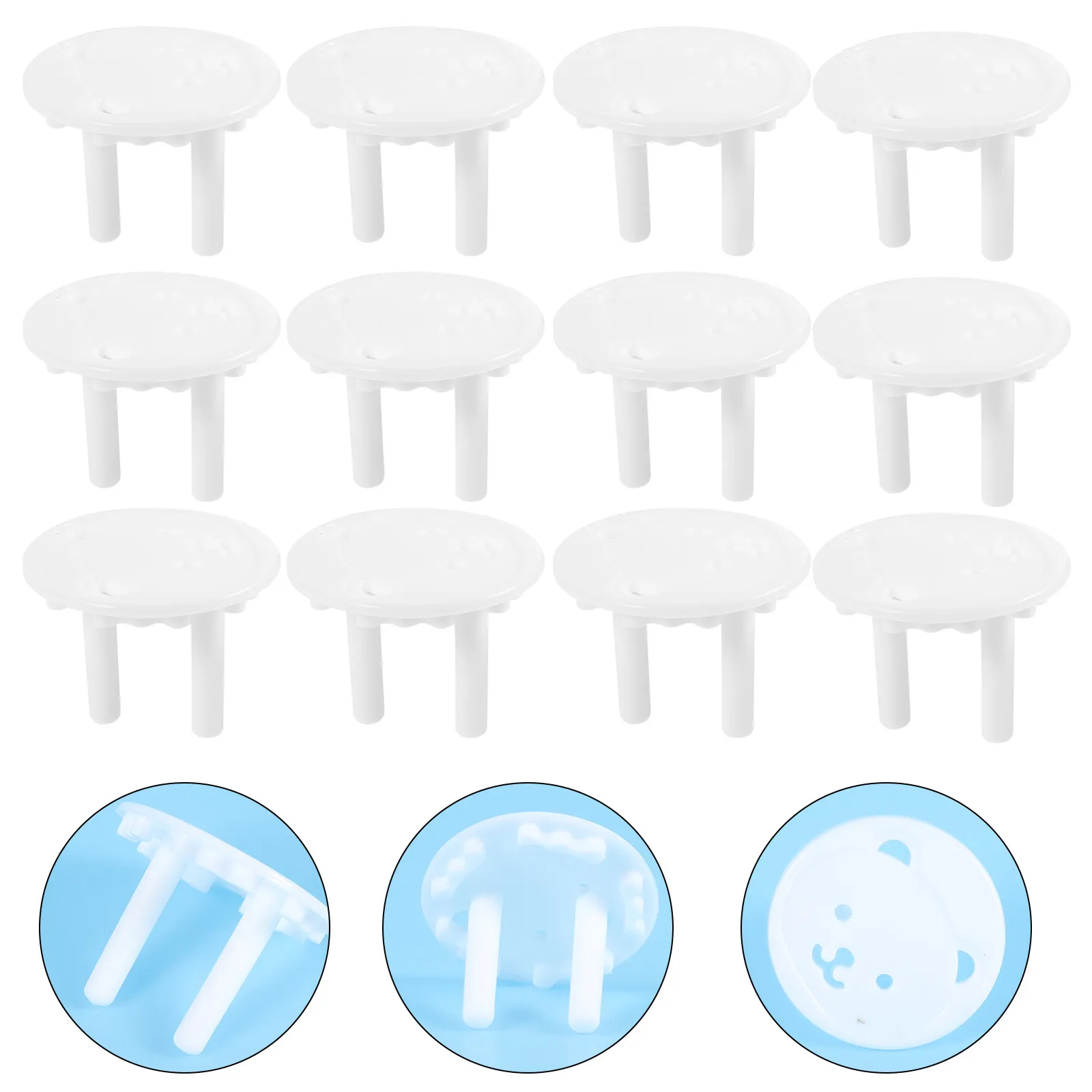 20pcs Power Outlet Covers Thickened Round Design For Home Safety Plug Covers Electrical Socket Protectors Dust Resistant White
20pcs Power Outlet Covers Thickened Round Design For Home Safety Plug Covers Electrical Socket Protectors Dust Resistant White