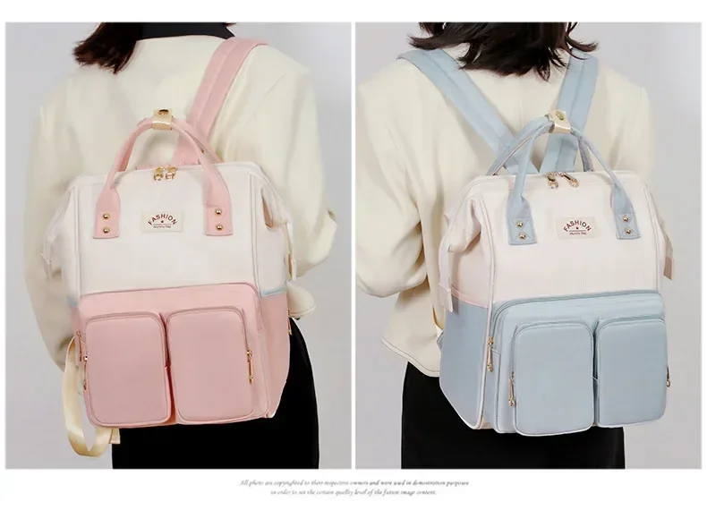 Multifunctional Large-capacity Mommy Bags for Outings Travel Backpack Waterproof Portable Mother and Baby Bag Women's Backpack
Multifunctional Large-capacity Mommy Bags for Outings Travel Backpack Waterproof Portable Mother and Baby Bag Women's Backpack