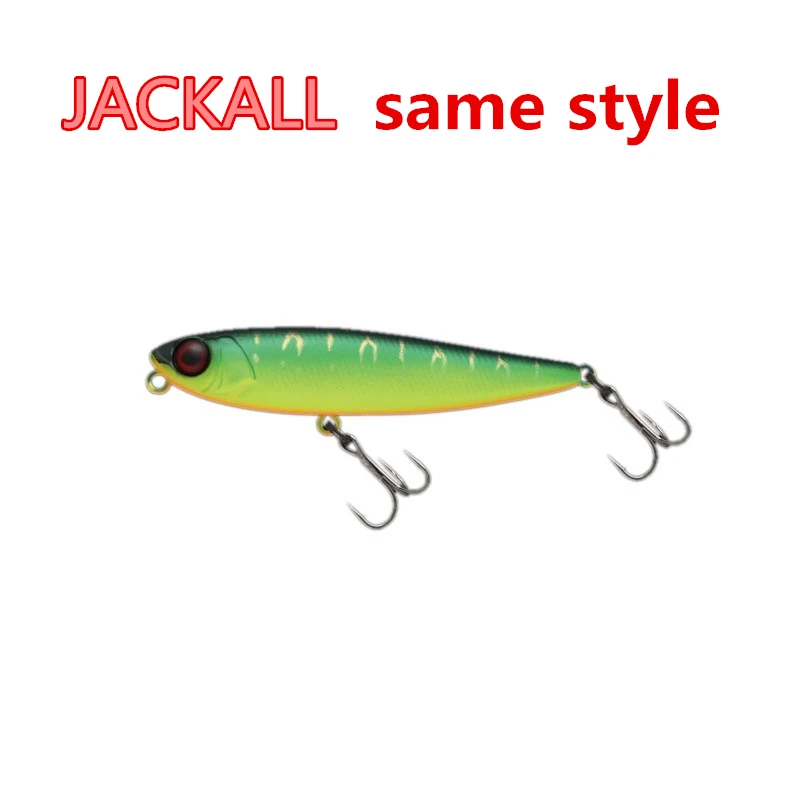PE080 LURETV Japan JACKALL SAME STYLE CHUBBY PENCIL 55 Water Surface Pencil Float Long Throw Road Ya Fake Bait Word Dog
PE080 LURETV Japan JACKALL SAME STYLE CHUBBY PENCIL 55 Water Surface Pencil Float Long Throw Road Ya Fake Bait Word Dog