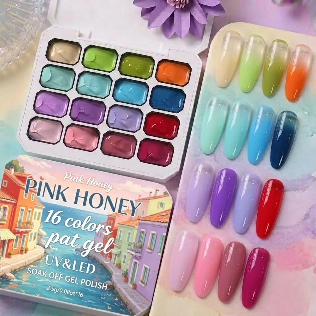 16 Color Y2K Nail Gel Set, Dopamine Macaron Solid Gel, High Saturation Shimmer, LED Nail Art, DIY Nail Design, Nail Balm
16 Color Y2K Nail Gel Set, Dopamine Macaron Solid Gel, High Saturation Shimmer, LED Nail Art, DIY Nail Design, Nail Balm