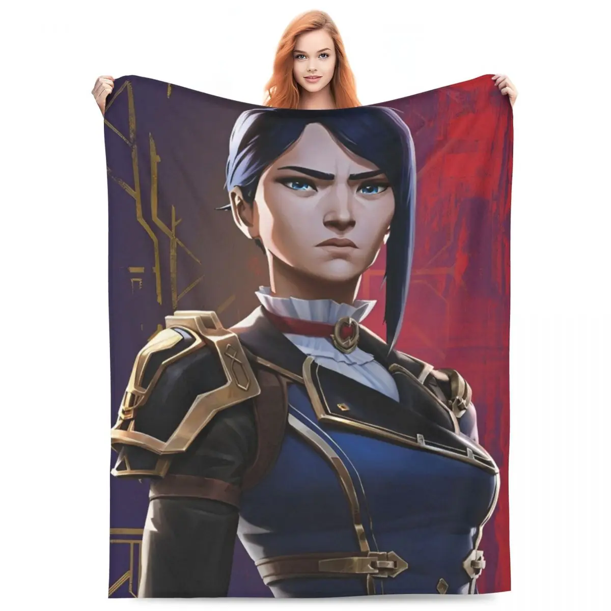 Arcane Caitlyn Game фланелевые одеяла теплое мягкое одеяло для гостиной пикник модное покрывало диван-кровать
Arcane Caitlyn Game фланелевые одеяла теплое мягкое одеяло для гостиной пикник модное покрывало диван-кровать