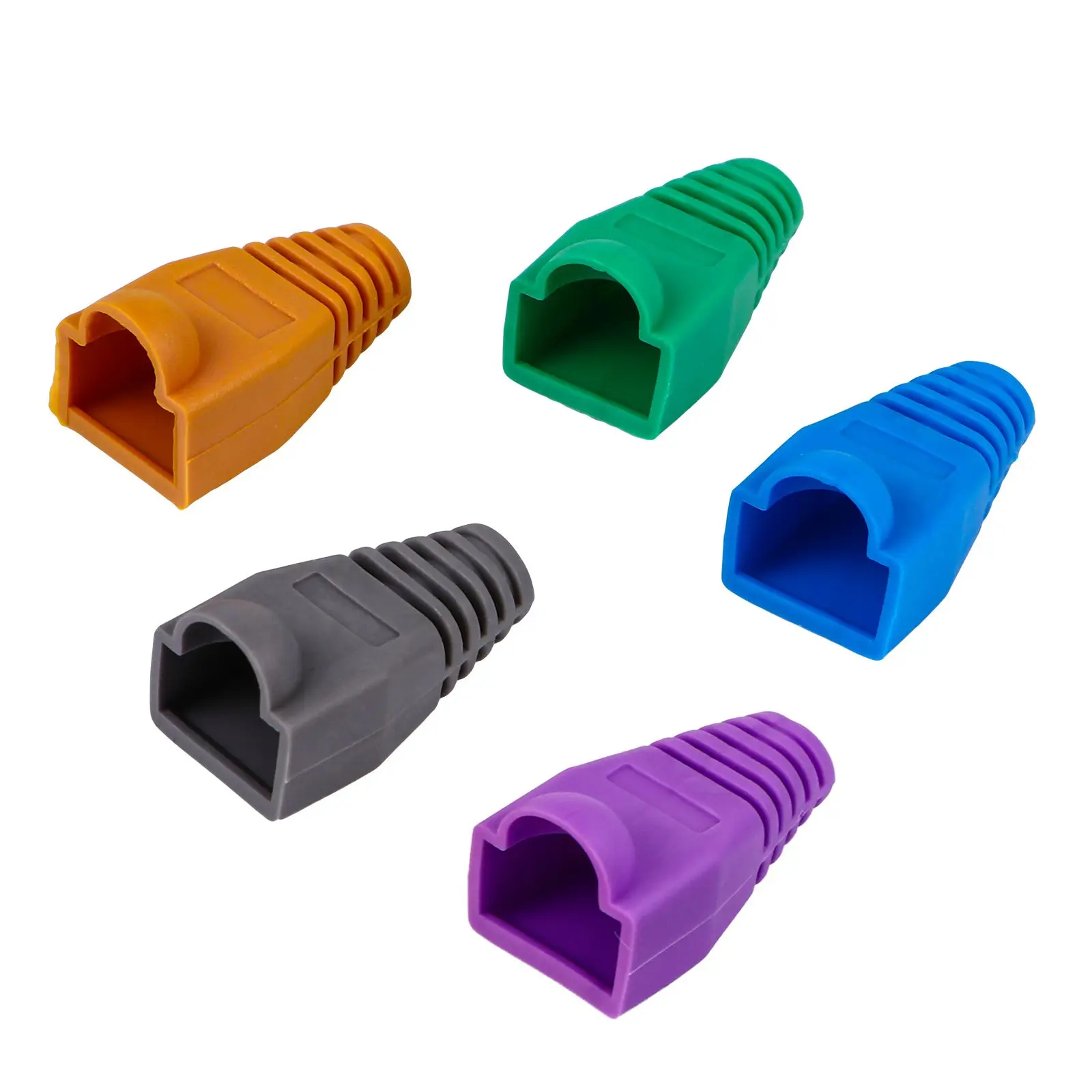 100 pcs Cable Boots Cover 0.6-0.65mm Jacket Protect Connector Network Dustproof Waterproof Maintenance
100 pcs Cable Boots Cover 0.6-0.65mm Jacket Protect Connector Network Dustproof Waterproof Maintenance