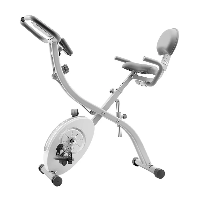 Household smart folding exercise bike, indoor compact magnetic control silent riding sports bike
Household smart folding exercise bike, indoor compact magnetic control silent riding sports bike