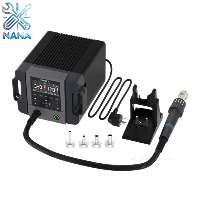 QUICK 861 Pro Smart Hot Air Desoldering Station BGA SMD Rework Station Voice Control Smart PID Heat Desoldering Repair Tool
QUICK 861 Pro Smart Hot Air Desoldering Station BGA SMD Rework Station Voice Control Smart PID Heat Desoldering Repair Tool
