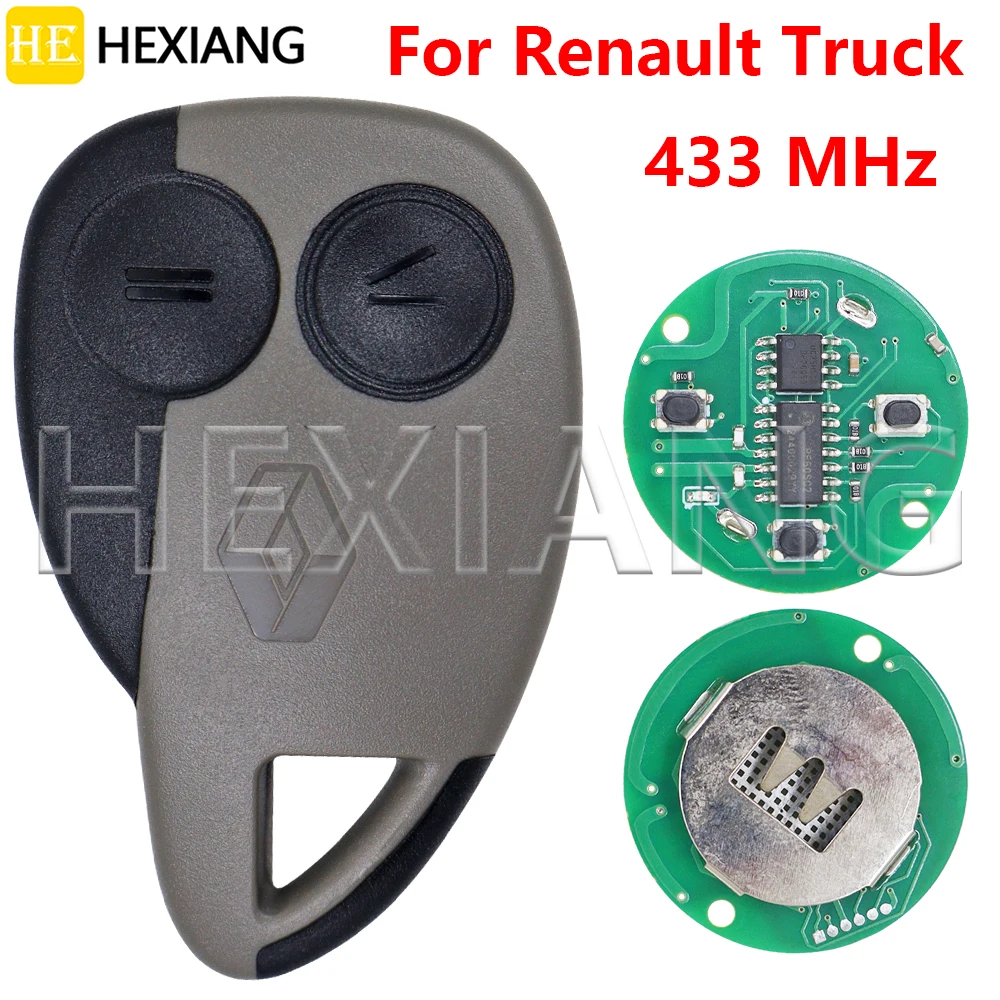 HE 2 кнопки 433 МГц замена/запасный бесключевой доступ грузовика дистанционный ключ или чехол для грузовика Renault
HE 2 кнопки 433 МГц замена/запасный бесключевой доступ грузовика дистанционный ключ или чехол для грузовика Renault
