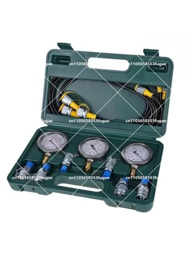 35ED Hydraulic Tester 250/400/600bar Hydraulic Pressure Test Kit Hydraulic Gauge Kit for Excavator Construction Machinery NEW
35ED Hydraulic Tester 250/400/600bar Hydraulic Pressure Test Kit Hydraulic Gauge Kit for Excavator Construction Machinery NEW