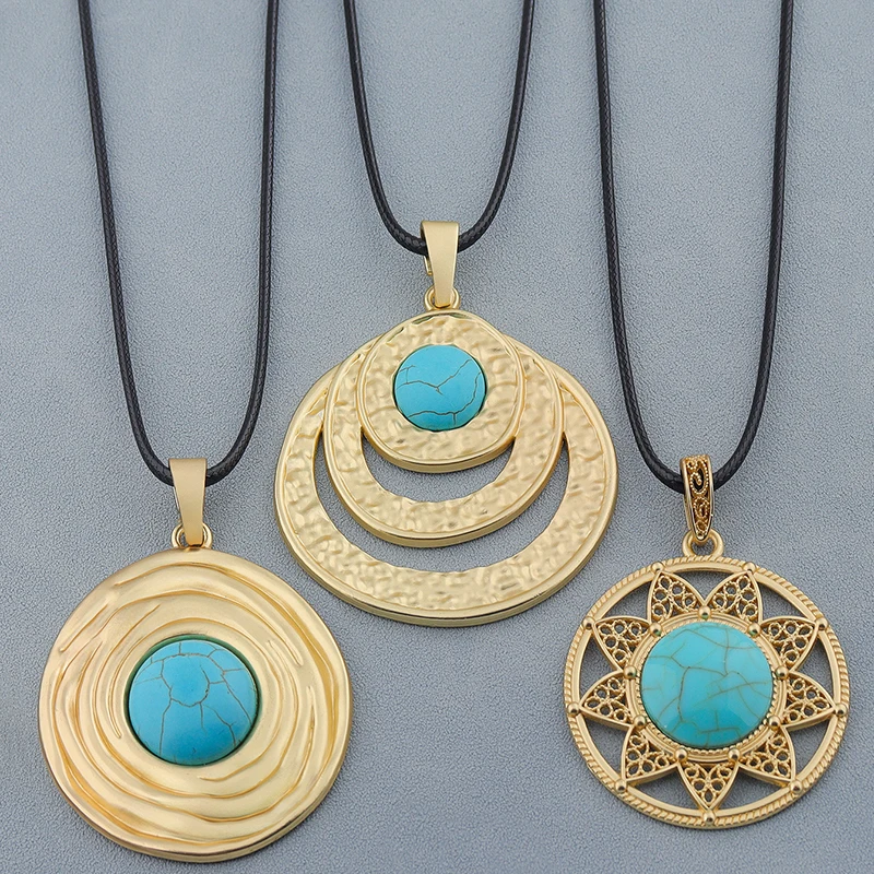 1pc Round Shape With Imitation Stone Pendant Necklace,Long Adjustable Sweater Wax Rope Chain Necklace, Suitable Daily Wear
1pc Round Shape With Imitation Stone Pendant Necklace,Long Adjustable Sweater Wax Rope Chain Necklace, Suitable Daily Wear