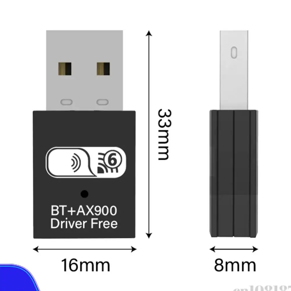 BT5.4 Wireless Network Card Dual Band 2.4G & 5G WiFi 6 LAN Card 900Mbps Signal Reception Dongle for PC Desktop Laptop
BT5.4 Wireless Network Card Dual Band 2.4G & 5G WiFi 6 LAN Card 900Mbps Signal Reception Dongle for PC Desktop Laptop