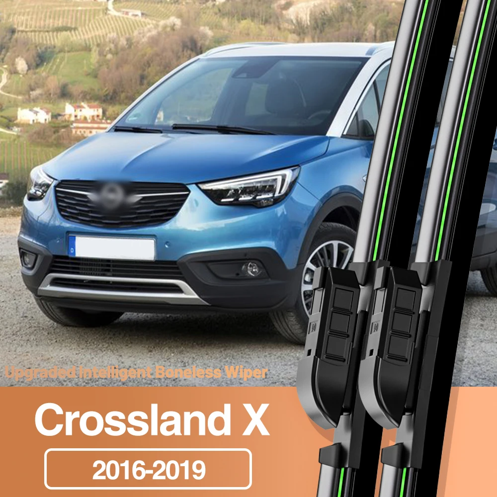 2pcs For Opel Crossland X 2016-2019 Front Windshield Wiper Blades Windscreen Window Accessories 2017 2018
2pcs For Opel Crossland X 2016-2019 Front Windshield Wiper Blades Windscreen Window Accessories 2017 2018