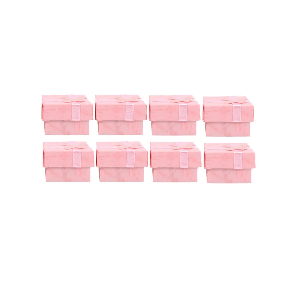 30Pcs Elegant Jewelry Boxes Hard Paperboard Lightweight Small Size Bowknot Design for Earrings Necklaces Bracelets Candy Box
30Pcs Elegant Jewelry Boxes Hard Paperboard Lightweight Small Size Bowknot Design for Earrings Necklaces Bracelets Candy Box