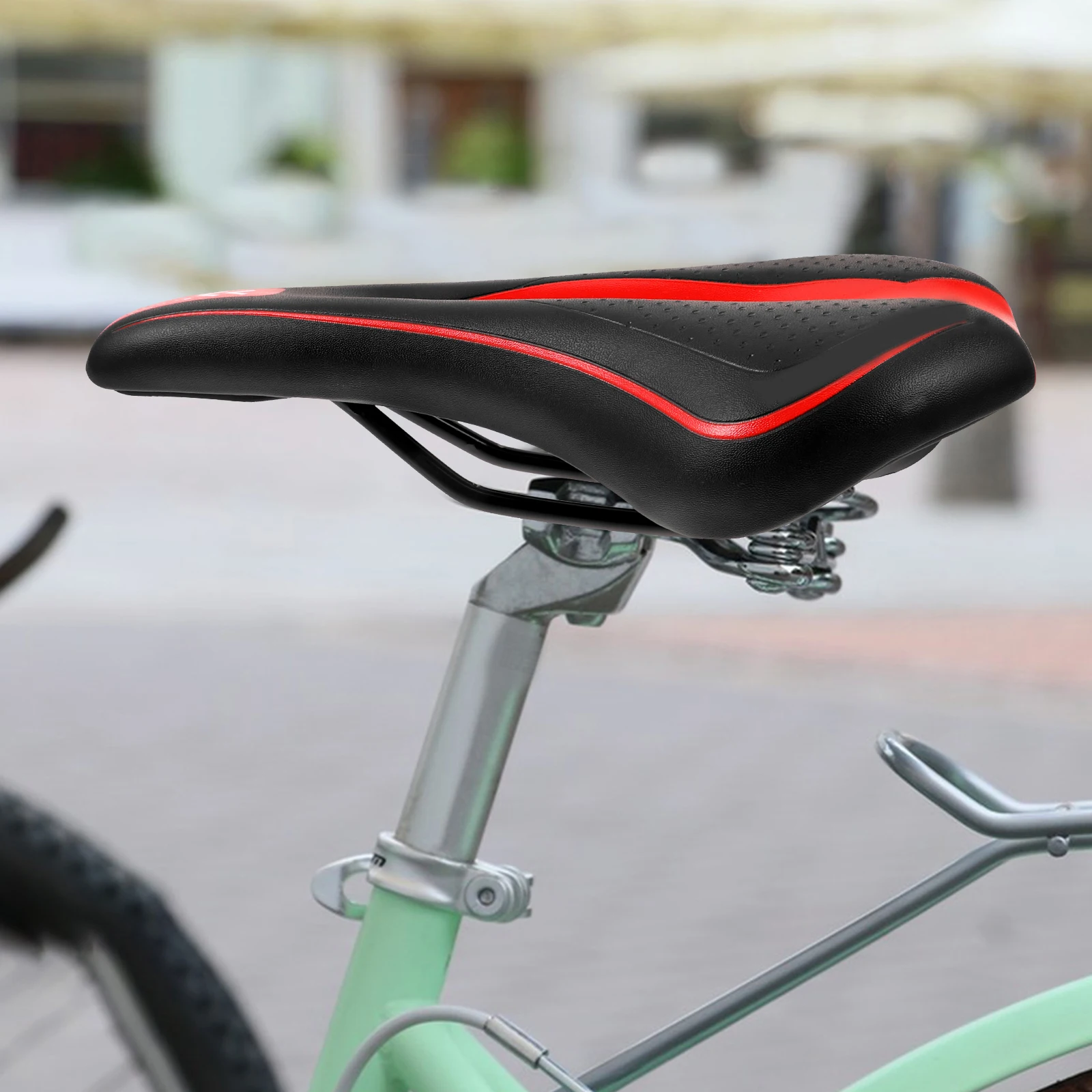 Bicycle Seat Saddle for Road Mountain Bike Cushion Shockproof Comfortable Lightweight Black White Suitable for Cycling Seats
Bicycle Seat Saddle for Road Mountain Bike Cushion Shockproof Comfortable Lightweight Black White Suitable for Cycling Seats