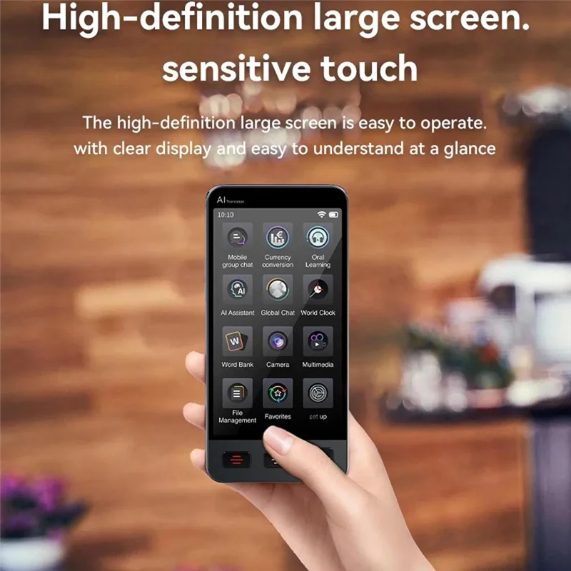 M80 Language Translator Device With 142 Languages Voice Translating 19 Offline Translation Portable Language Translation Device
M80 Language Translator Device With 142 Languages Voice Translating 19 Offline Translation Portable Language Translation Device