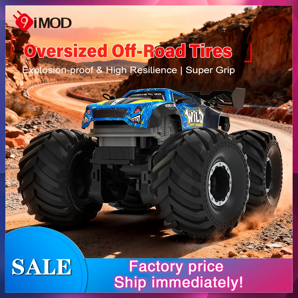 9IMOD RC Amphibious Monster Truck 4WD Remote Control Car Water Land Vehicle Dual Speed Long Range Off Road Toy for Kids
9IMOD RC Amphibious Monster Truck 4WD Remote Control Car Water Land Vehicle Dual Speed Long Range Off Road Toy for Kids