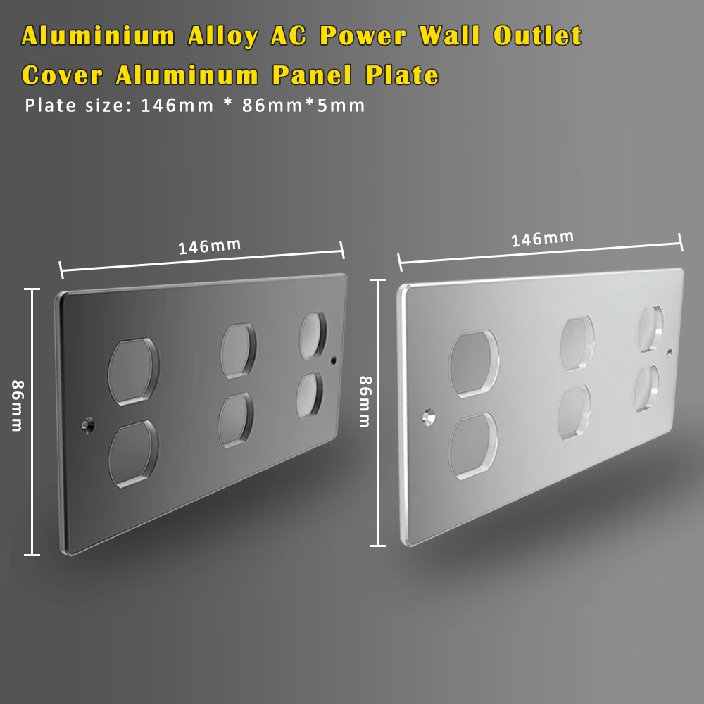 High Quality US AC Duplex Receptacles Wall Outlet Power Distributor 6 hole power socket panel
High Quality US AC Duplex Receptacles Wall Outlet Power Distributor 6 hole power socket panel
