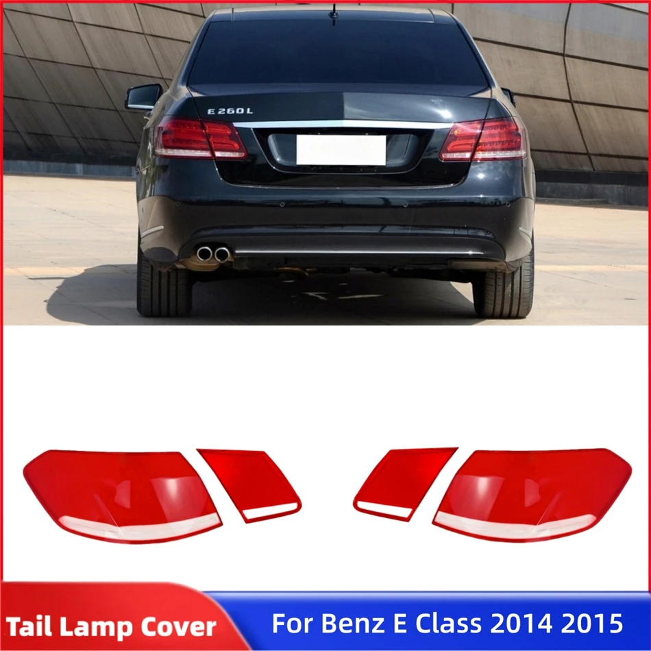 For Mercedes Benz E Class W212 2014 2015 Auto Accessory Replacement Car Lights Shell Rear Indicators Rear Taillight Shell