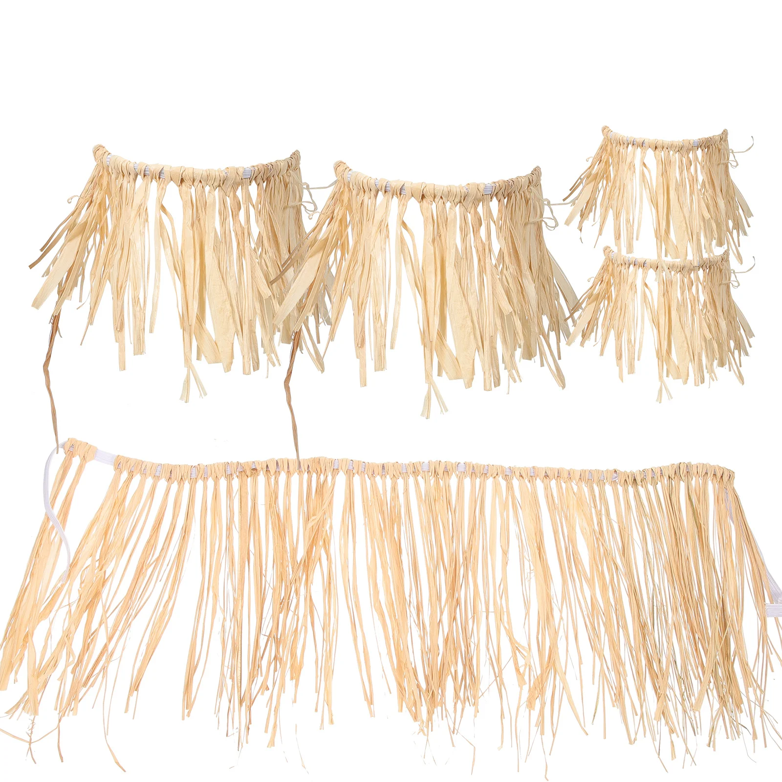 1Set Raffia Hula Skirt Versatile Design Hawaiian Party Performance Stage Summer Costume Raffia Skirt Performance Costume
1Set Raffia Hula Skirt Versatile Design Hawaiian Party Performance Stage Summer Costume Raffia Skirt Performance Costume