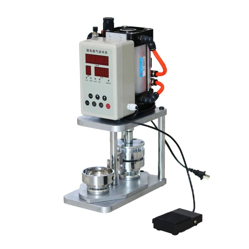 l # forNew rotate type Pneumatic Semi-automatic Button Maker button making machine
l # forNew rotate type Pneumatic Semi-automatic Button Maker button making machine