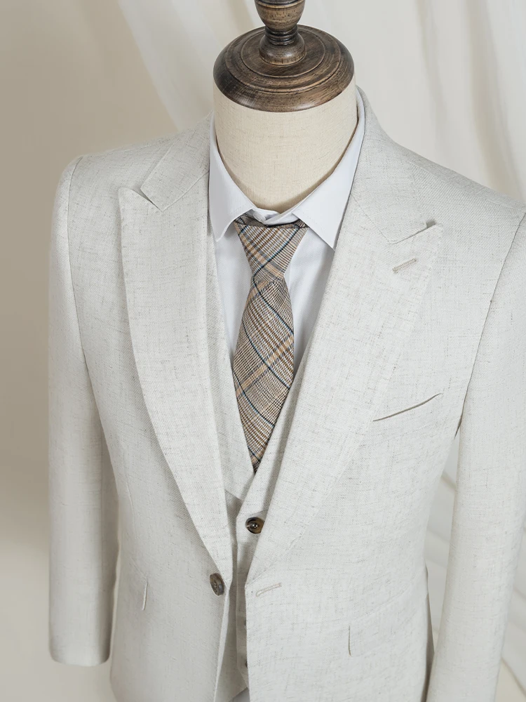 beige man suits high quality man suits high quality Slim-Fit full men's suit elegant leisure banquet luxury business office
beige man suits high quality man suits high quality Slim-Fit full men's suit elegant leisure banquet luxury business office