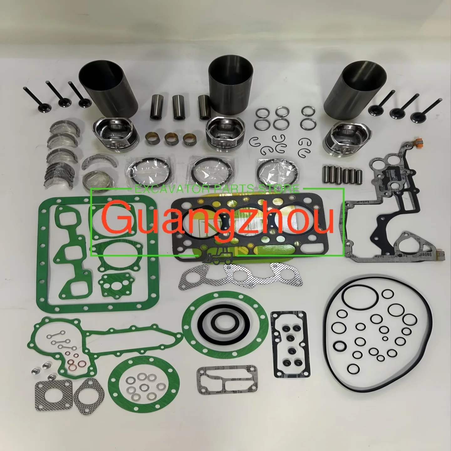 Overhaul Rebuild Kit for Kubota Engine D1403 Excavator KX91-3 U35 Tractor L2500 L2550F L2600 L2650F L2800F L2900F L2950F L3000
Overhaul Rebuild Kit for Kubota Engine D1403 Excavator KX91-3 U35 Tractor L2500 L2550F L2600 L2650F L2800F L2900F L2950F L3000