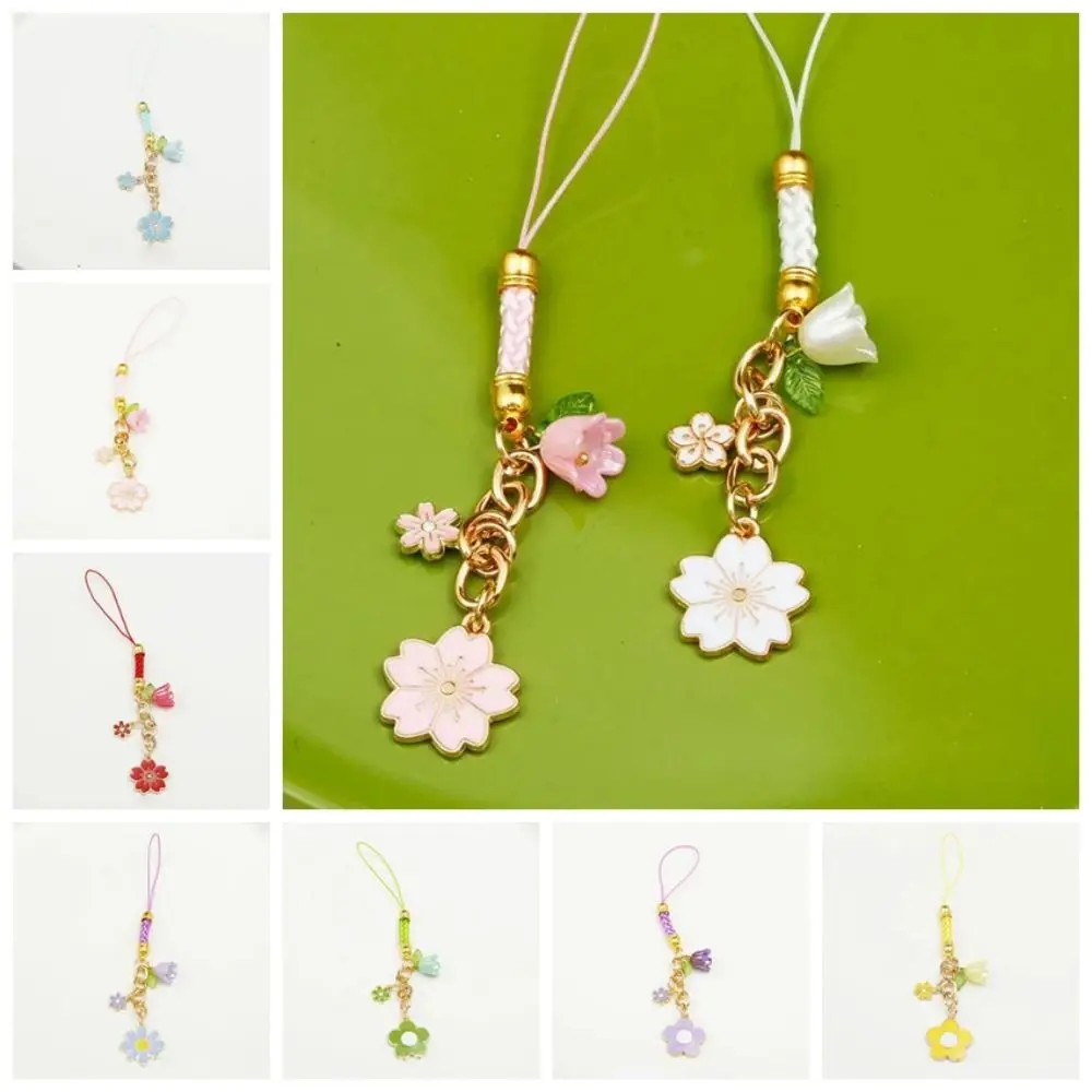Sakura Mobile Phone Case Keychain Flower Anti Loss Mobile Phone Lanyard Universal Cute Flower Phone Lanyard Bag Pendant
Sakura Mobile Phone Case Keychain Flower Anti Loss Mobile Phone Lanyard Universal Cute Flower Phone Lanyard Bag Pendant