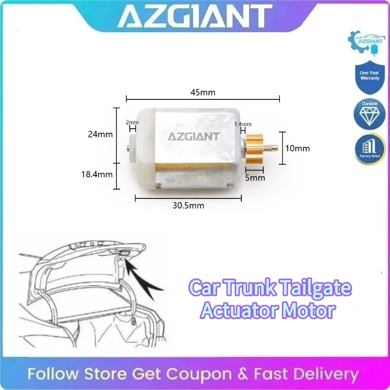 AZGIANT Trunk Lid Actuator Motor for 2003-2009 Benz E-Class W211 E320 E350 E500 Power Tailgate Lift Motor Car Trunk Lock Release
AZGIANT Trunk Lid Actuator Motor for 2003-2009 Benz E-Class W211 E320 E350 E500 Power Tailgate Lift Motor Car Trunk Lock Release
