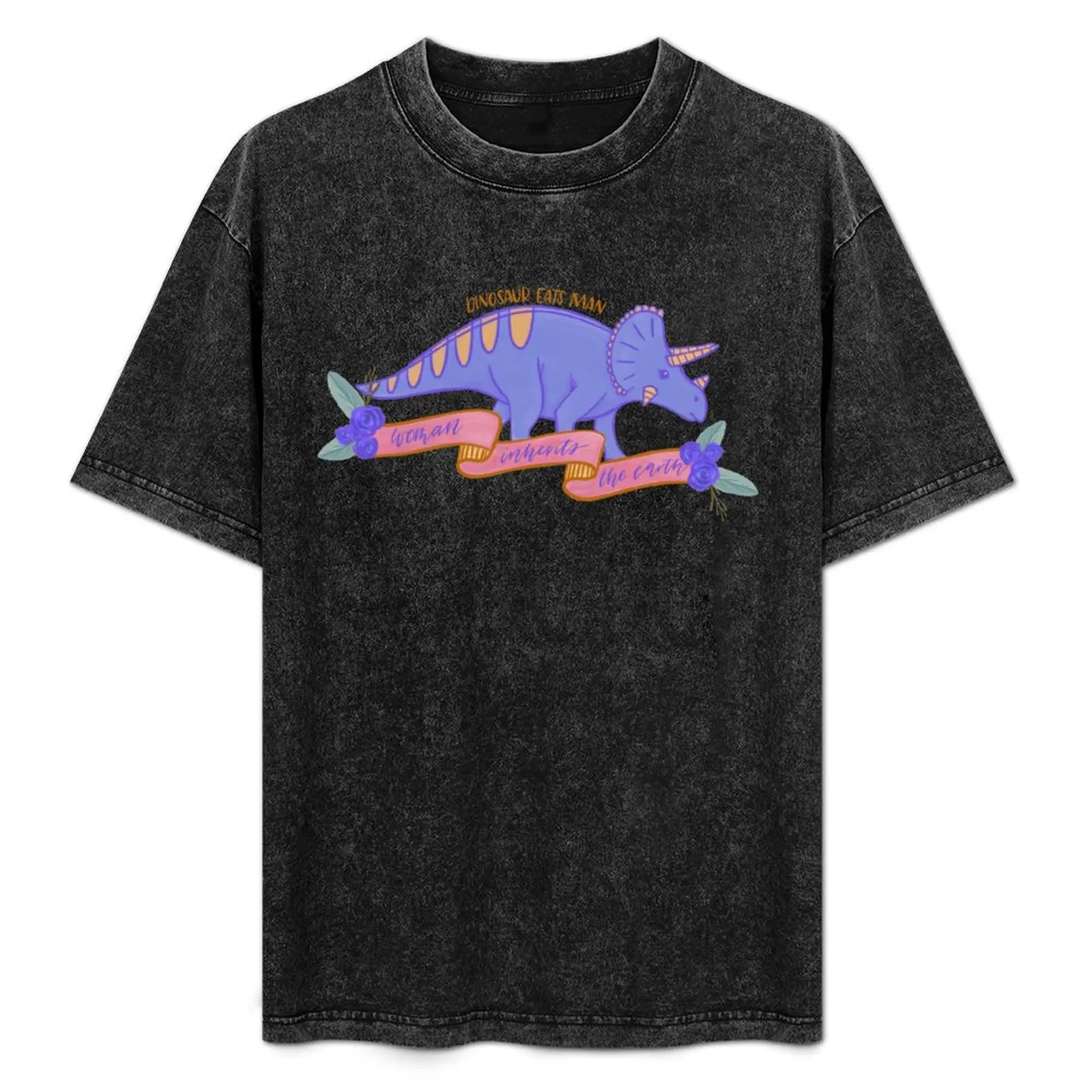 Dinosaur Eats Man, Woman Inherits The Earth T-Shirt Summer Festival T-Shirt
Dinosaur Eats Man, Woman Inherits The Earth T-Shirt Summer Festival T-Shirt